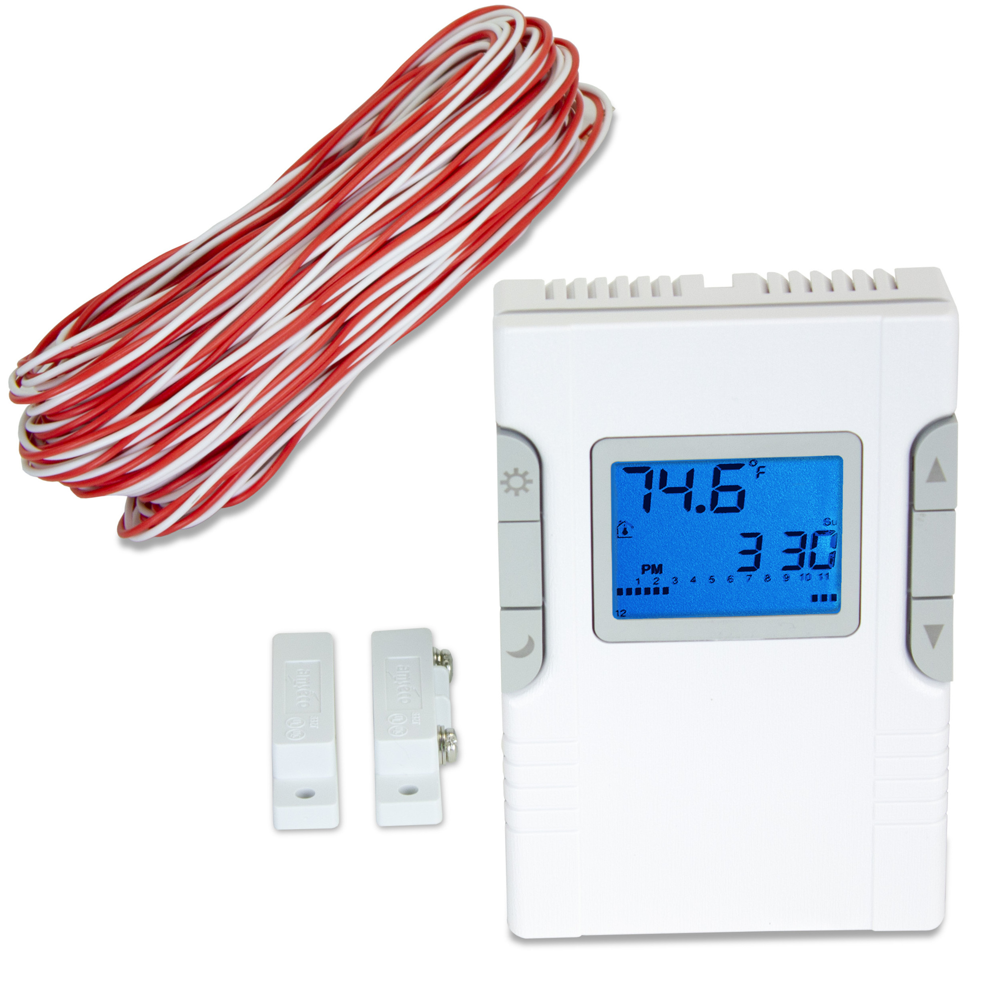 King Electric Window Watcher Programmable Thermostat Kit, 120V, Model# WRP120-B-KIT